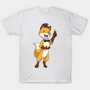 Fox as Groom with Wedding ring T-Shirt